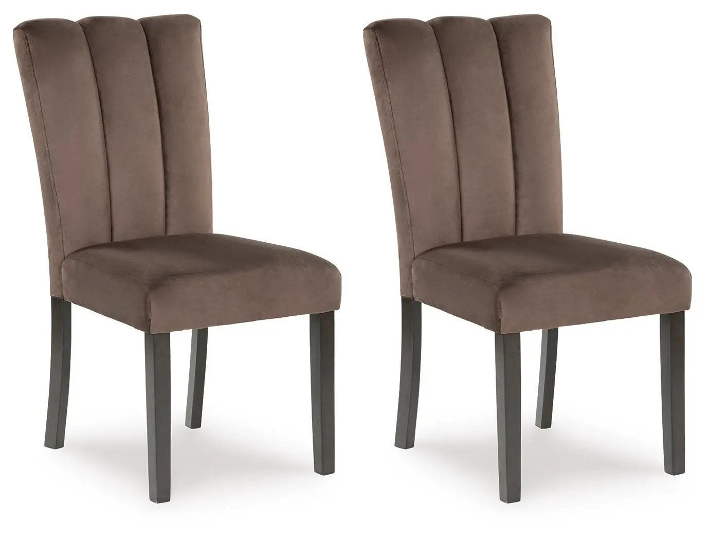 Jeshina - Dining Upholstered Side Chair (Set of 2) - Mocha by Unique Piece Furniture