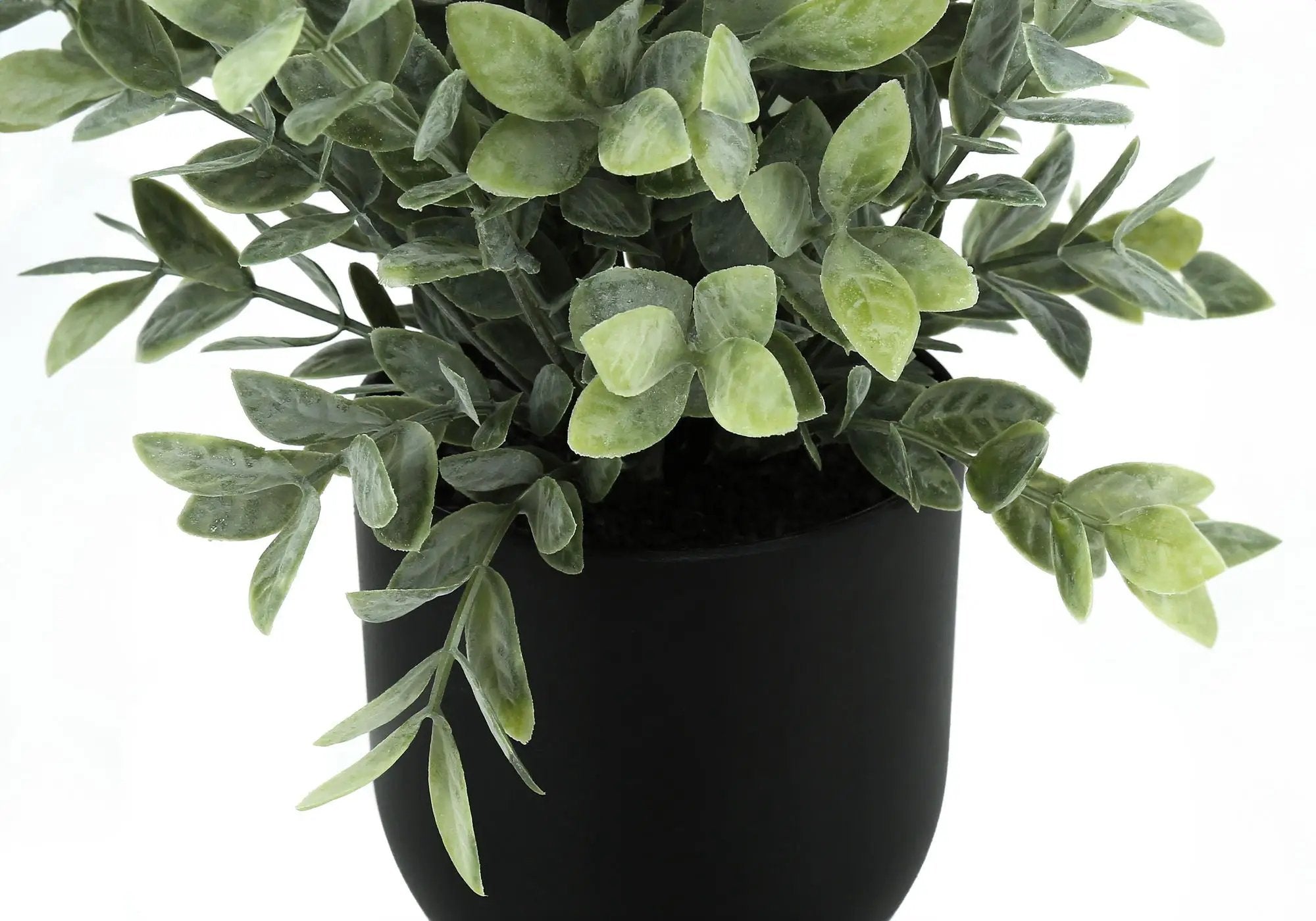 11" Tall Artificial Plant Eucalyptus Grass Indoor Decorative Set of 2 by HouseOfZazla