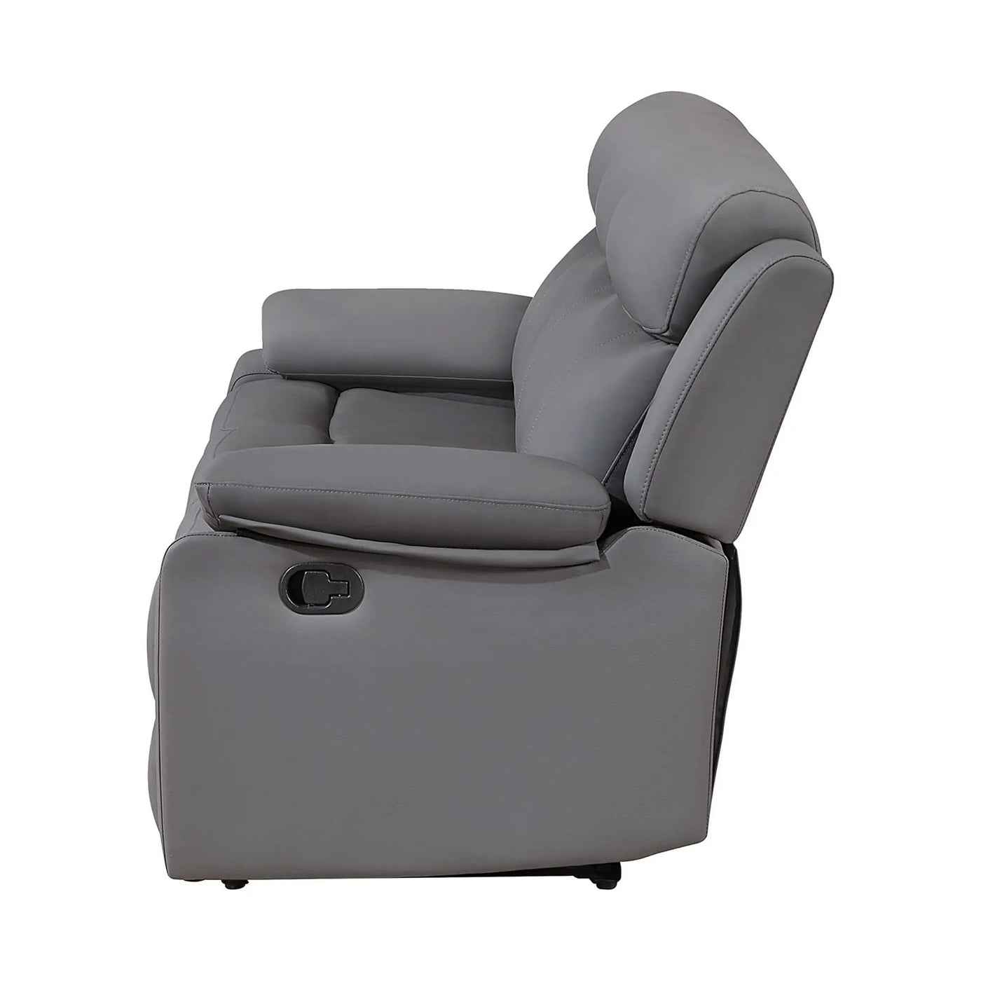 Blanche - Glider Recliner With LED, Pillow Top Arms by HouseOfZazla