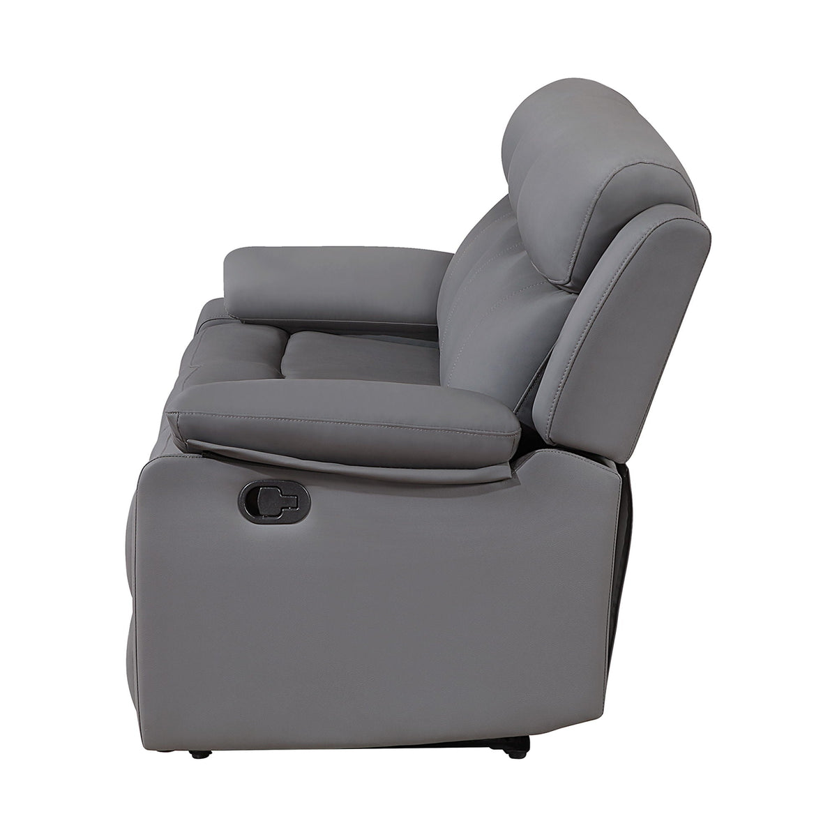 Glider Recliner Chair with LED Lights and Pillow Top Arms – White, Black, or Dark Gray, photo 6 of 22
