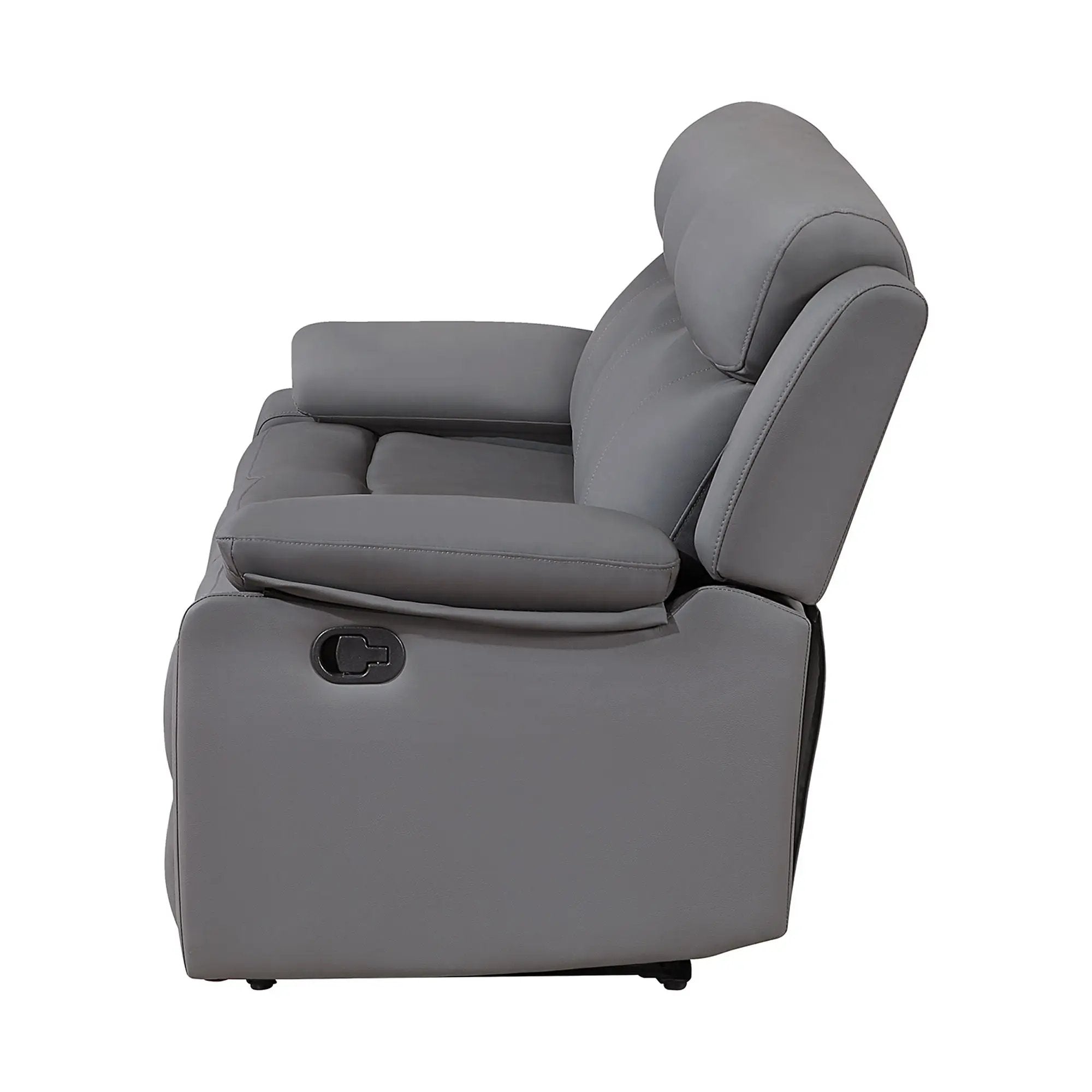 Blanche - Glider Recliner With LED, Pillow Top Arms by HouseOfZazla