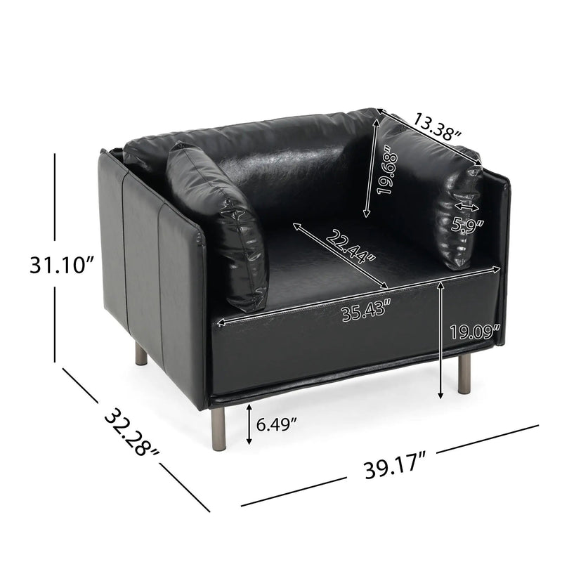 Vintage Modern Aesthetic Appeal Lounge Chair by HouseOfZazla