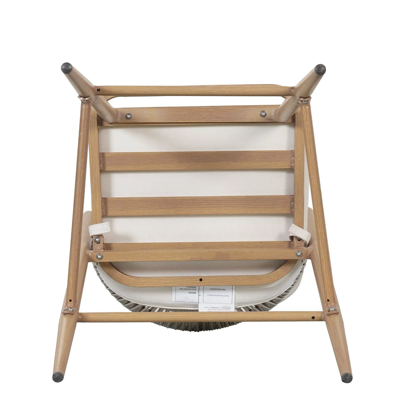 Outdoor Bar Height Metal Frame Counter Stools with Scallop-Shaped Backrest & Water-Resistant Cushions by HouseOfZazla