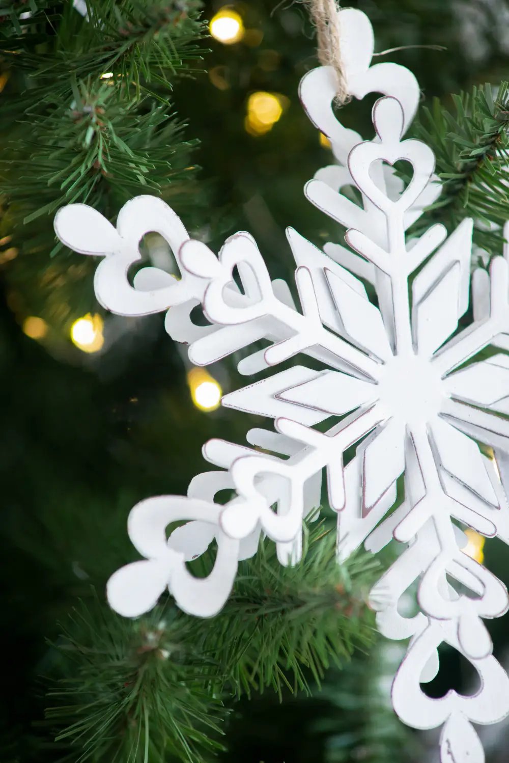 Iron Snowflake Hanger - Set of 6 by HouseOfZazla