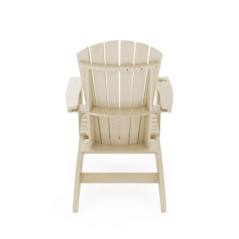 Adirondack Chair Sturdy HDPE Poly Lumber For Poolside, Patio, And Garden Relaxation by Unique Piece Furniture