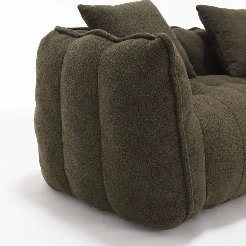 Cozy Beanbag Chair With High Resilience Foam Core For 2 by HouseOfZazla