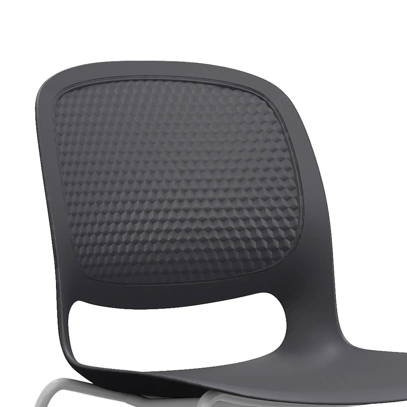 Stacking Chairs (Set of 4) - Black by HouseOfZazla
