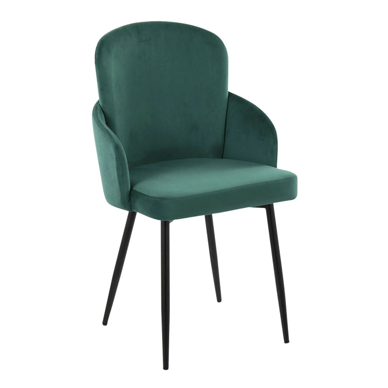 Dahlia - Contemporary Elegant Design Dining Chair (Set of 2) by HouseOfZazla