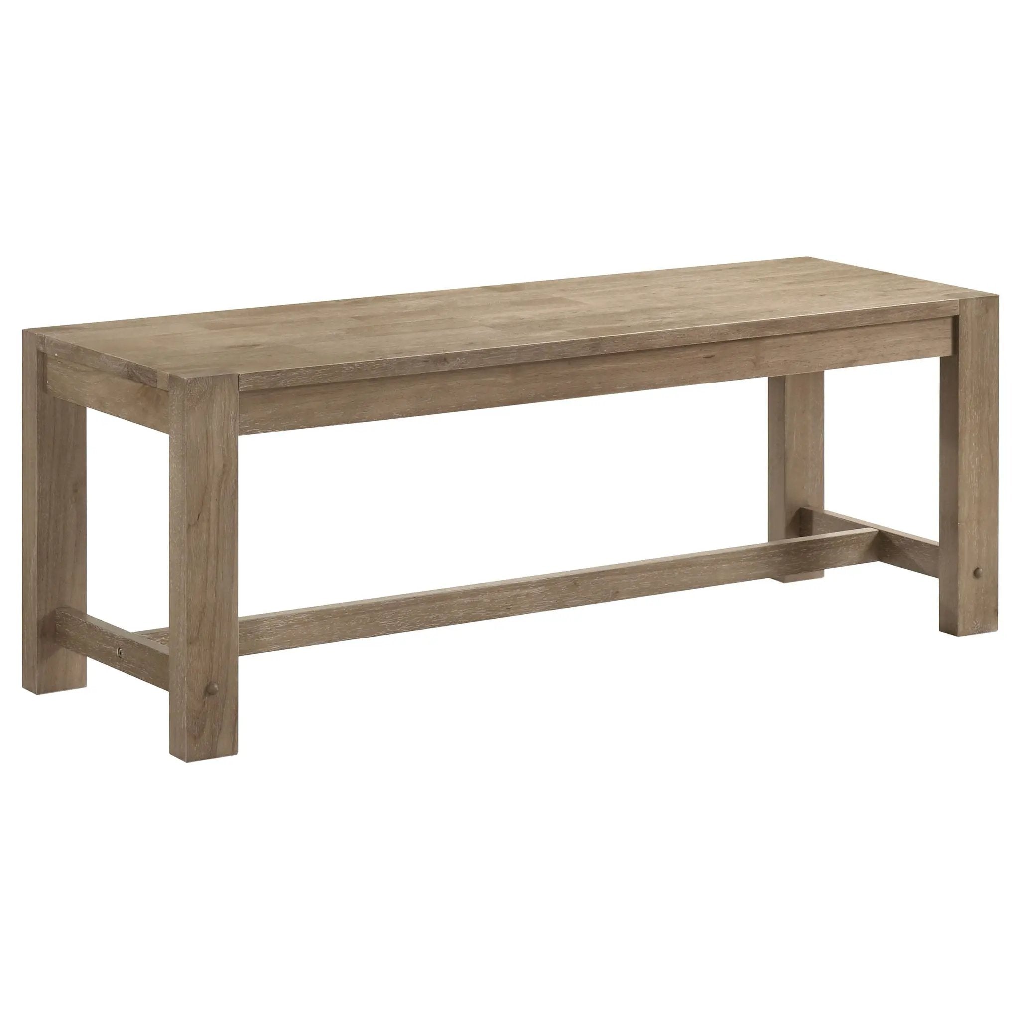 Malvika - Trestle Base Dining Bench - Brown by HouseOfZazla