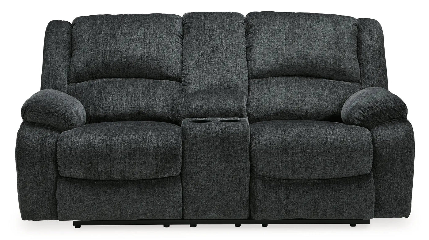 Draycoll - Reclining Loveseat by Unique Piece Furniture