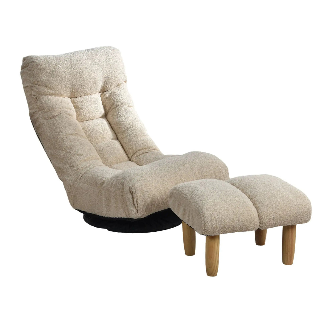Adjustable Japanese Reclining Floor Chair Sofa With Metal Frame For Living Room by HouseOfZazla