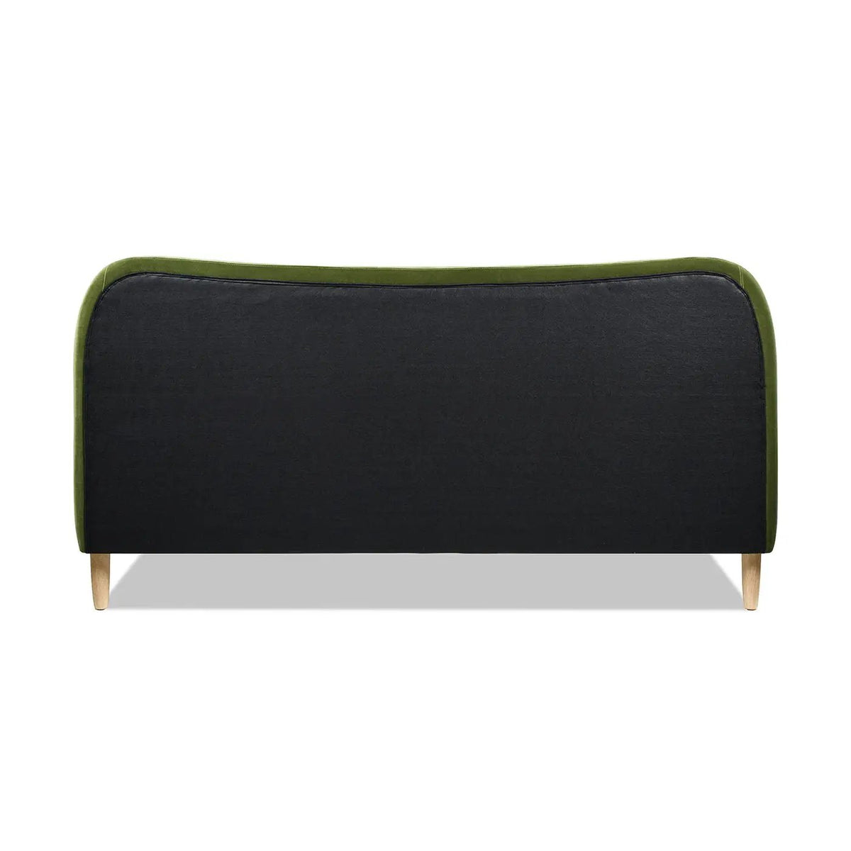 Roman - Curved Headboard Upholstered Platform Bed, photo 9 of 42