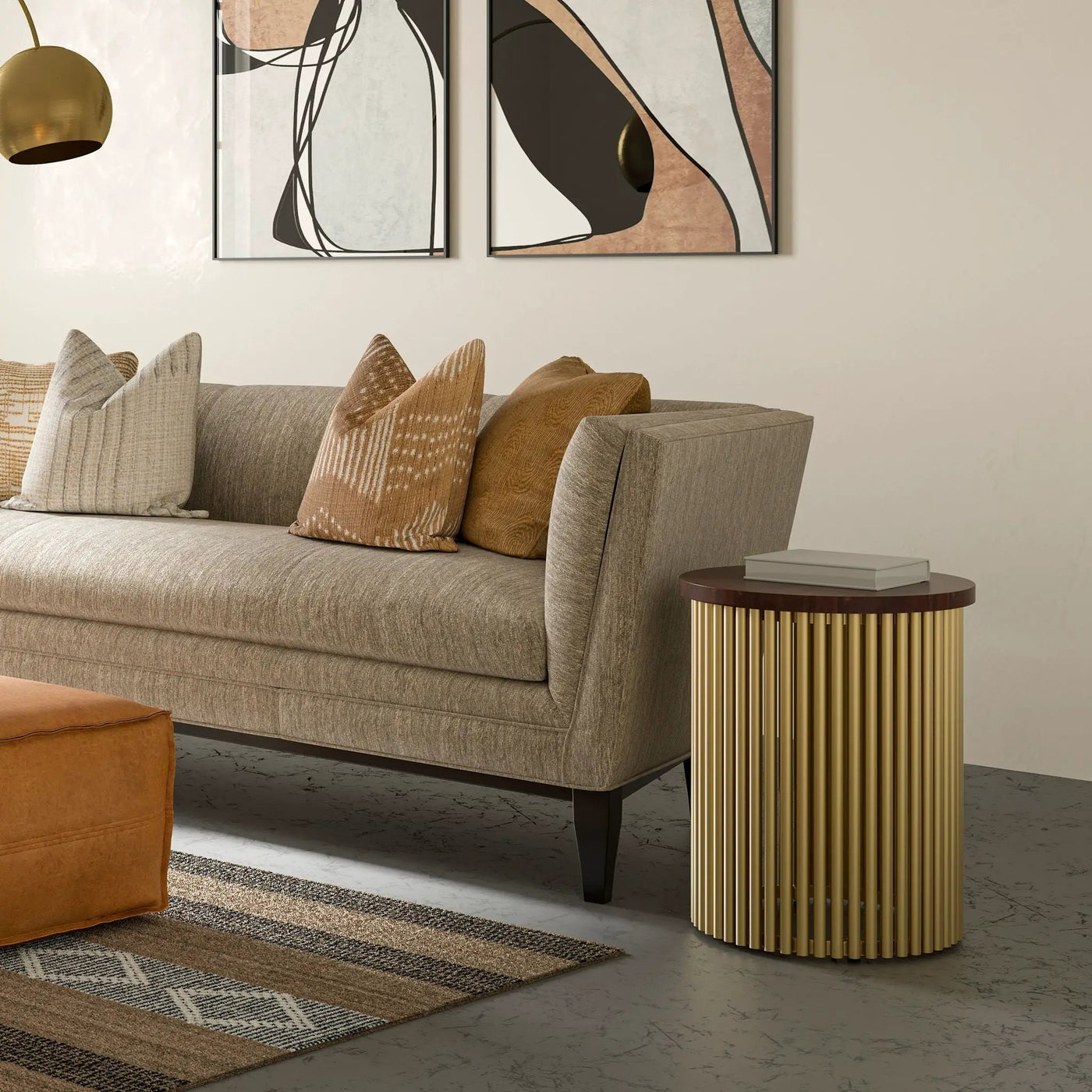 Demy - Handcrafted Metal Accent Table by HouseOfZazla