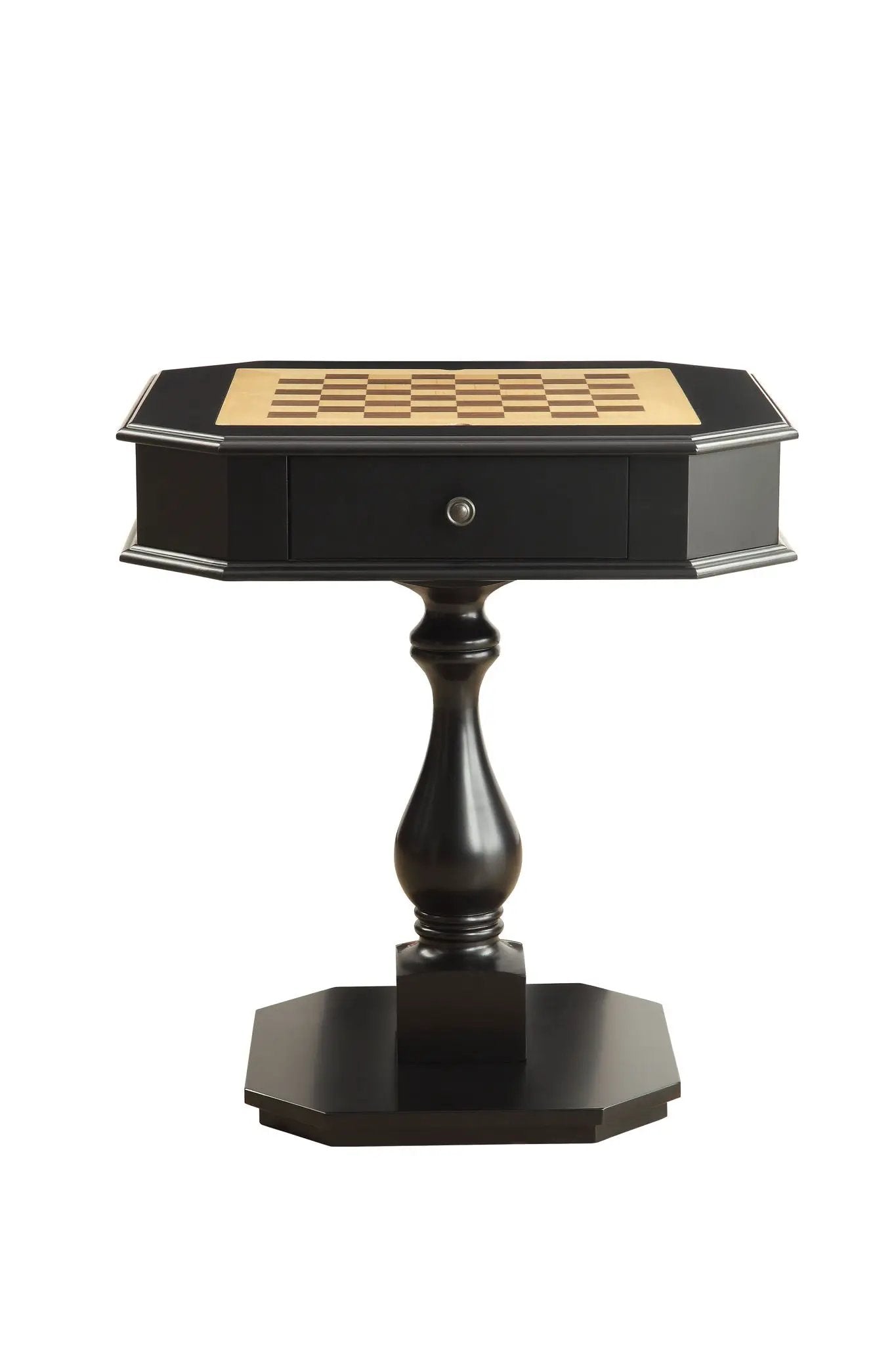 Bishop - Reversible Chess Checker Game Table With Game Tray (Chess Fingures Not Included) by HouseOfZazla