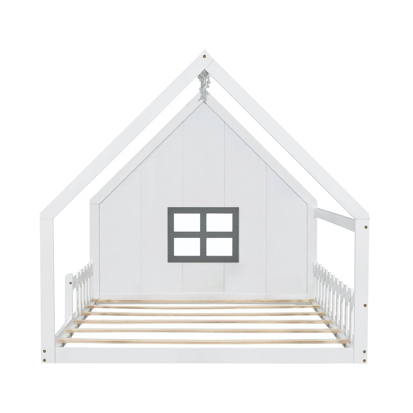House Bed With Window And Fence by HouseOfZazla