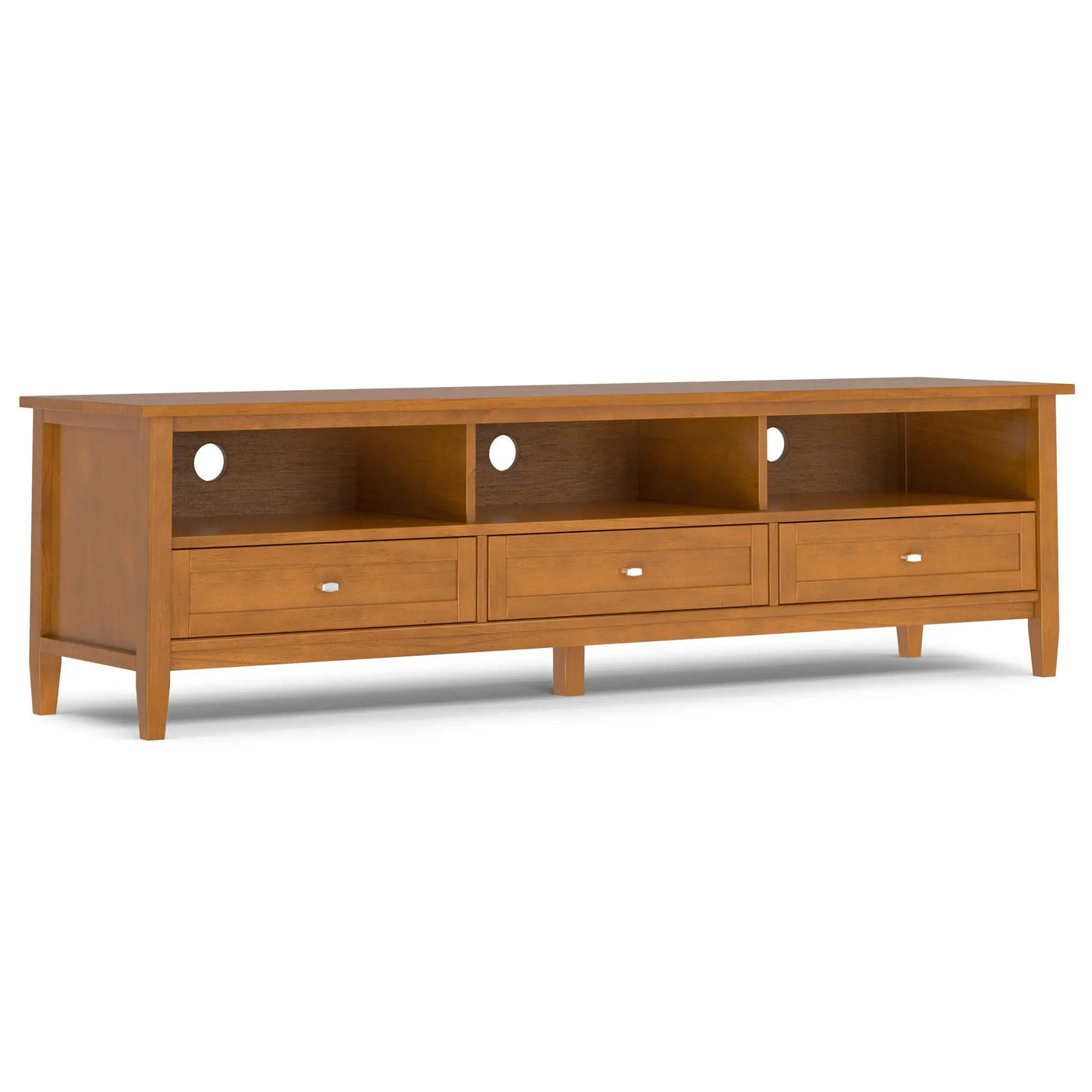 Warm Shaker - Handcrafted Low TV Media Stand by HouseOfZazla