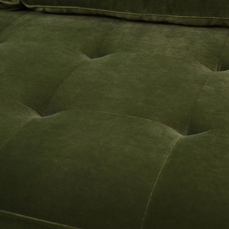 Nicholas - Mid-Century Modern Sofa - Olive Green by Unique Piece Furniture