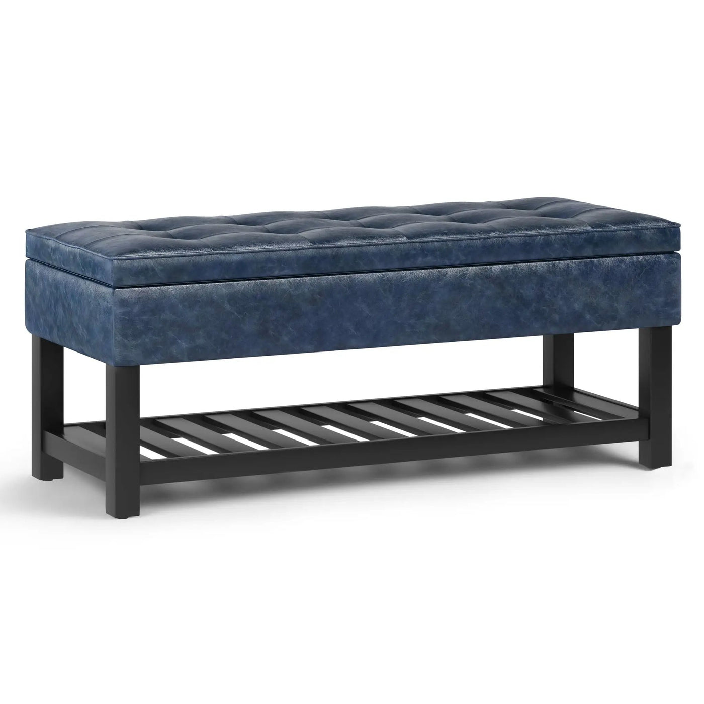 Cosmopolitan - Storage Ottoman Bench With Open Bottom by HouseOfZazla