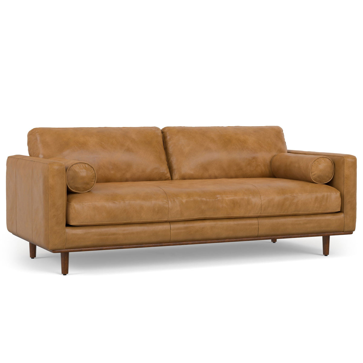 Morrison Upholstered Sofa with Feather-Wrapped Cushion - Multiple Colors, photo 2 of 40