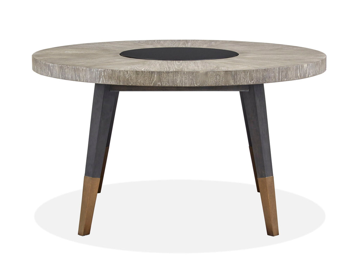 Ryker - Round Dining Table - Homestead Brown, photo 3 of 7