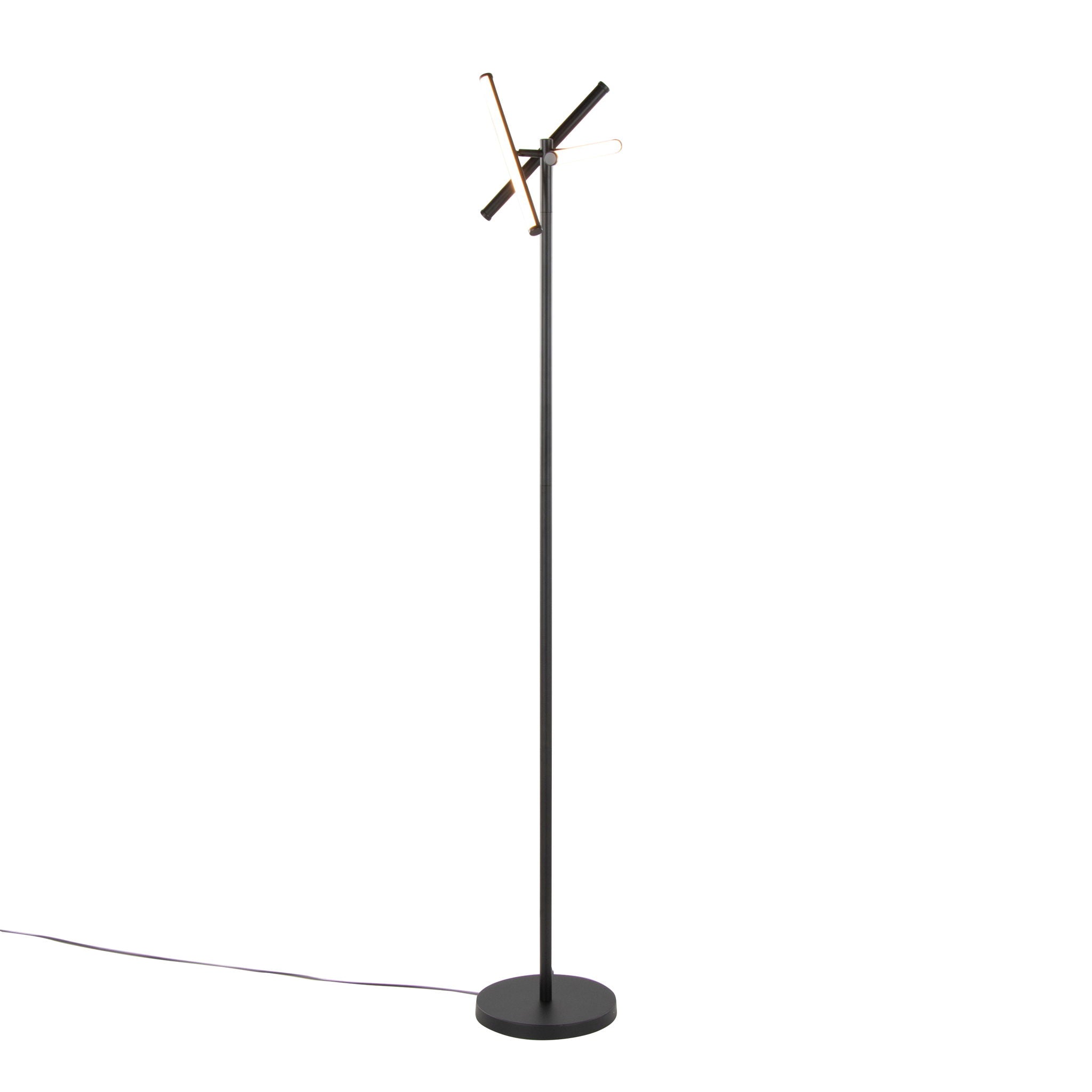 Icicle - Modern Swivel Floor Lamp by HouseOfZazla