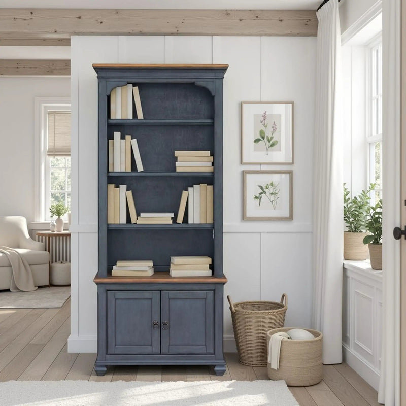 Universal Pier Bookcase - Blue by Unique Piece Furniture