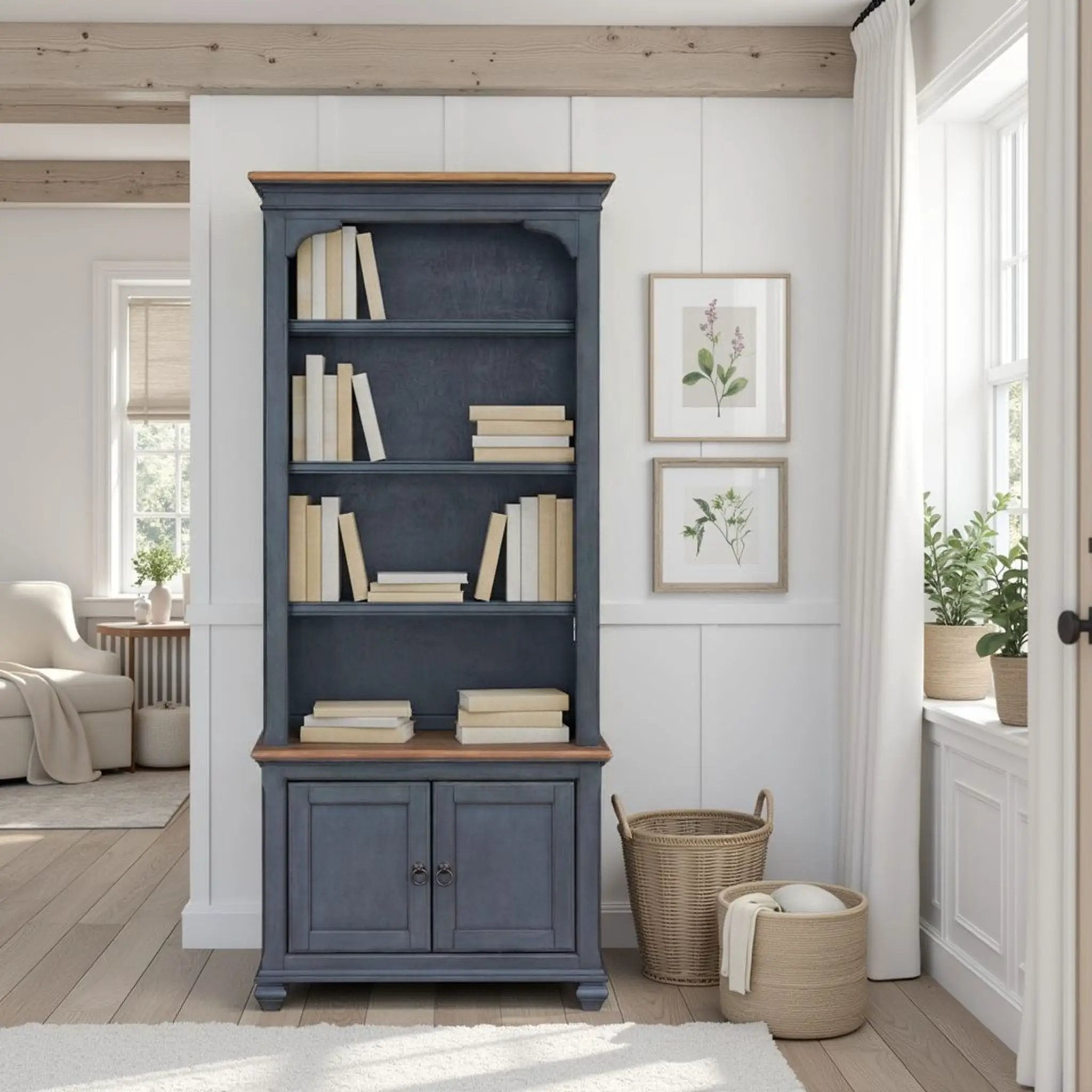 Universal Pier Bookcase - Blue by HouseOfZazla