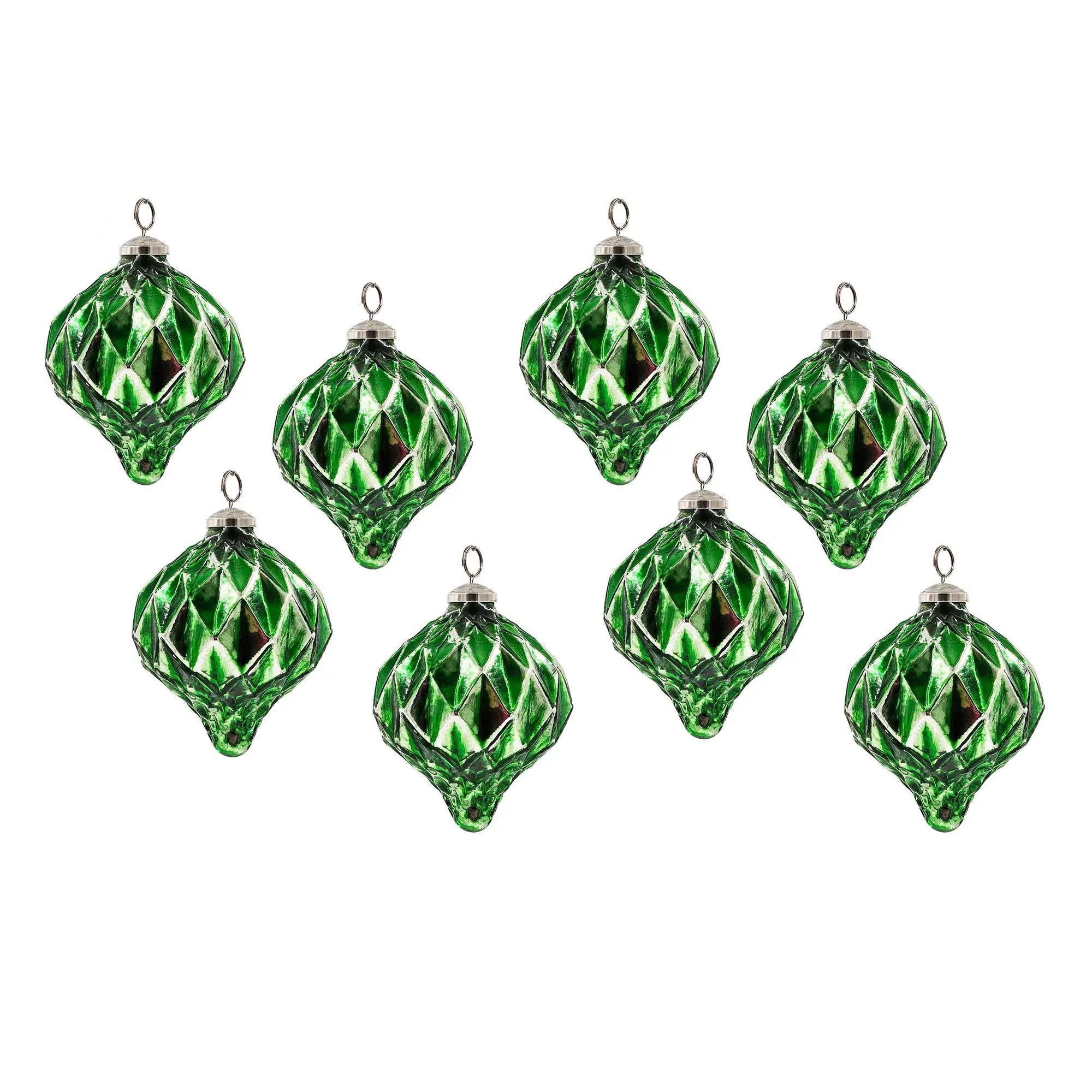 Christmas Ball Ornaments, Decorative Hanging Ball Christmas Tree Ornaments by HouseOfZazla