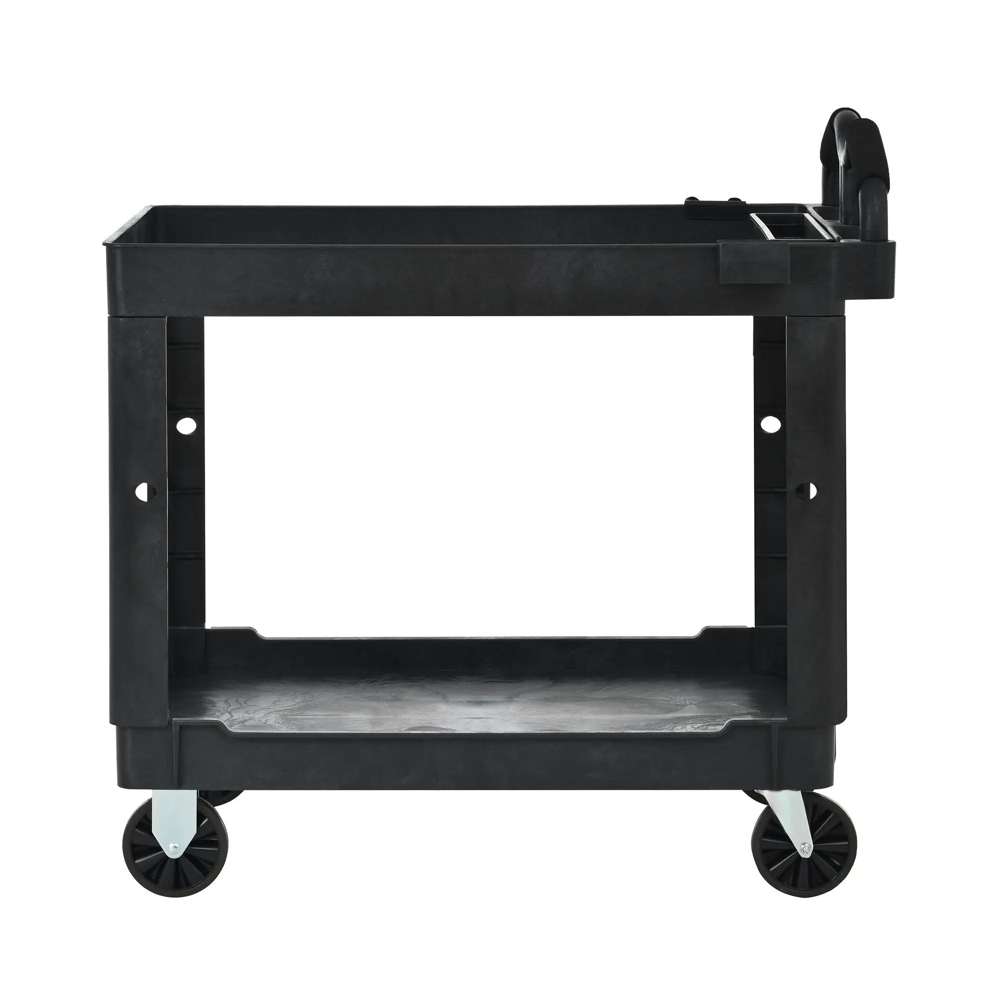 Heavy Duty Tray Top Service Cart with Wheels by HouseOfZazla