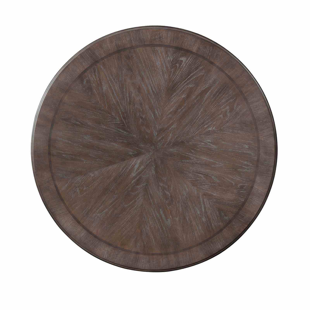 Round Dining Table with Pedestal Base - Natural / Rustic, photo 2 of 8