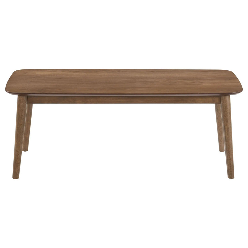 Radley 3-piece Rectangular Coffee Table Set Natural Walnut by Unique Piece Furniture