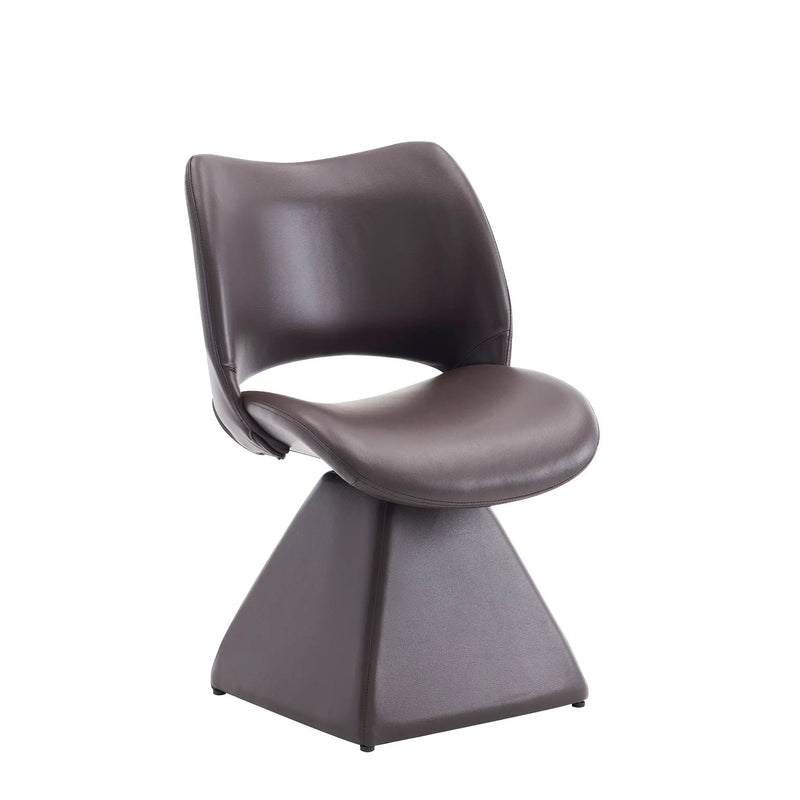 Modern Swivel Dining Chair With High Back by Unique Piece Furniture