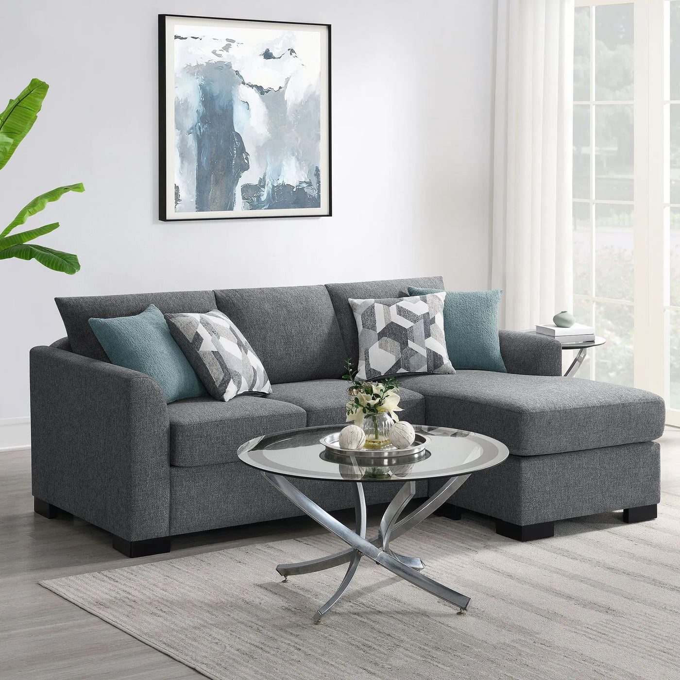 Pacheco - Sleeper Sectional Chaise Sofa by HouseOfZazla