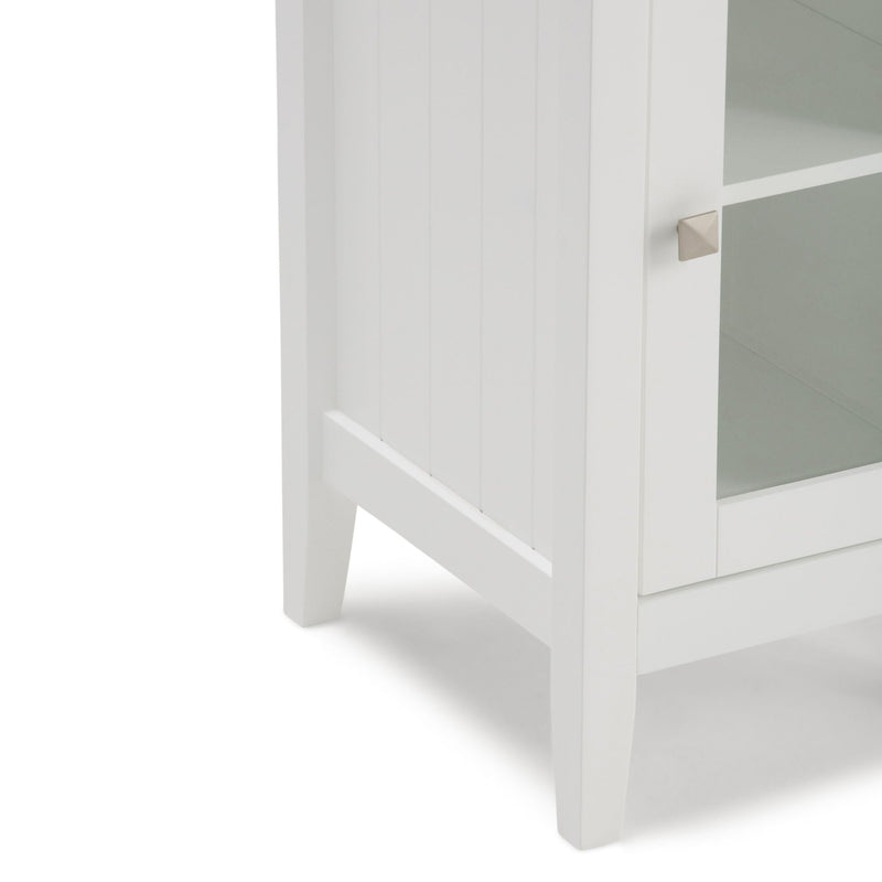 Bath Storage Tower with Adjustable Shelves - Pure White, photo 2 of 10