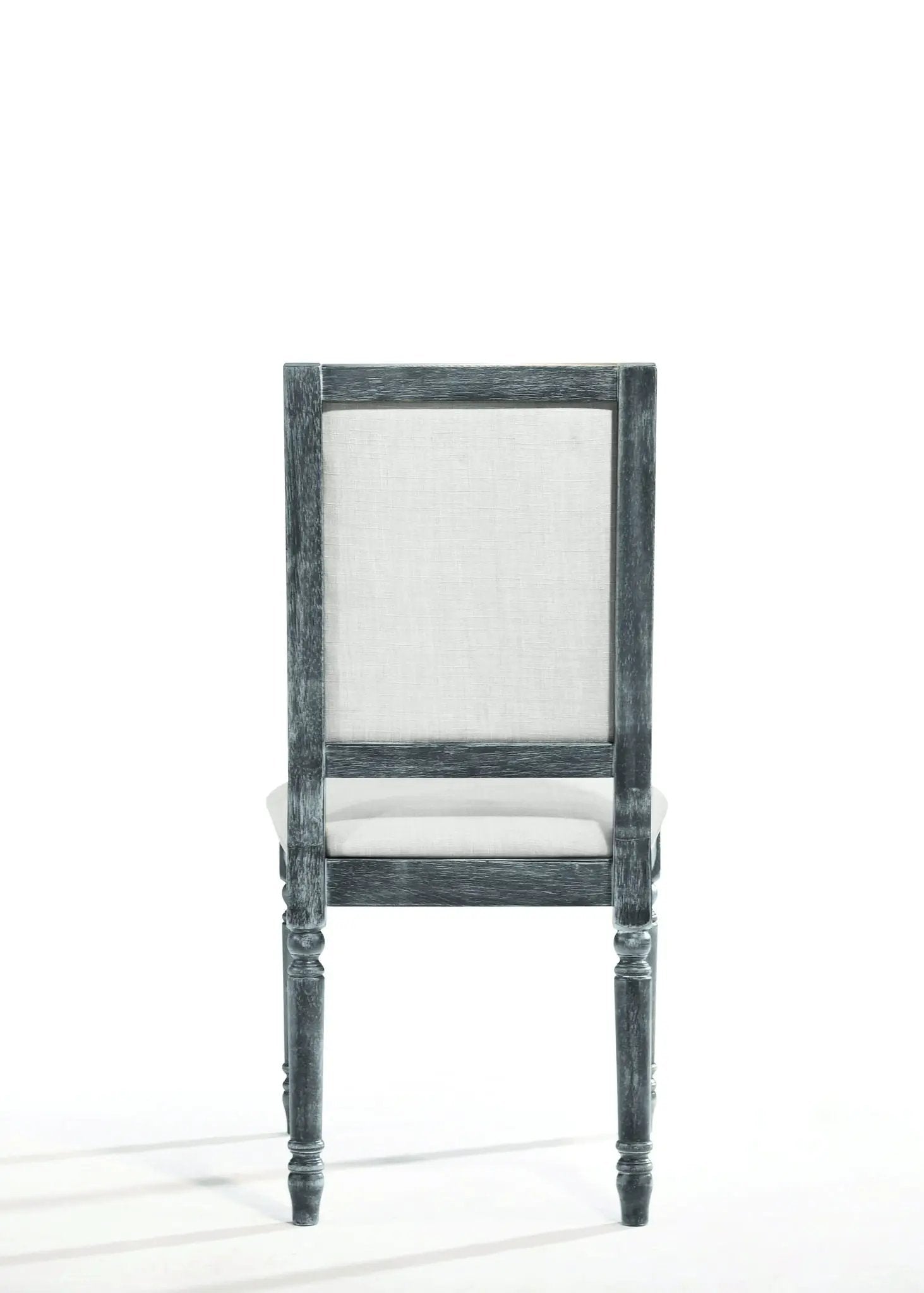 Leventis - Weathered Side Chair - Cream / Gray by Unique Piece Furniture