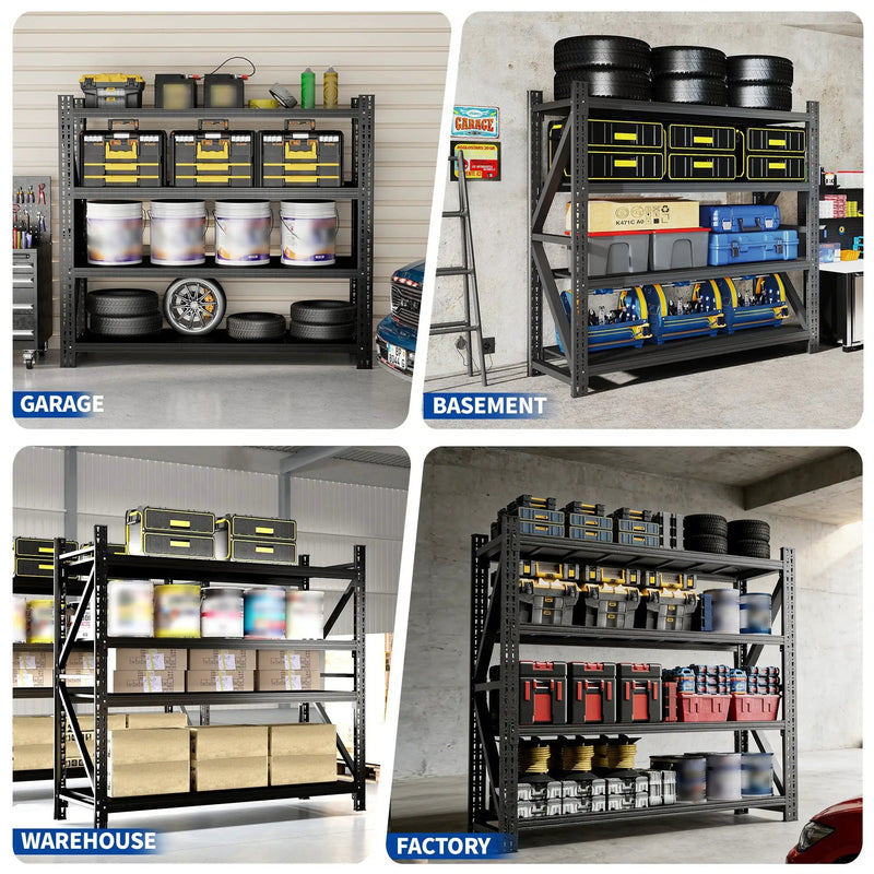 Heavy Duty Garage Shelving 6000LBS by HouseOfZazla