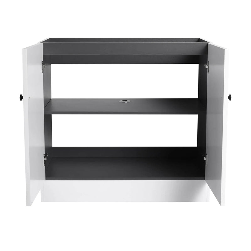 Modern Freestanding Bathroom Vanity With Soft Close Cabinet Doors