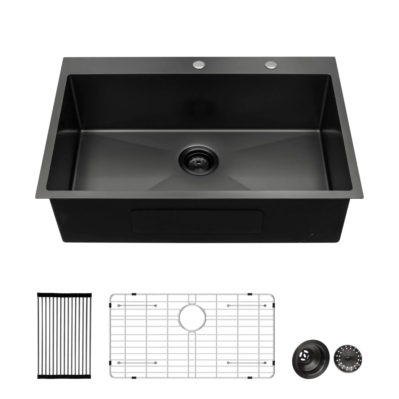 Topmount Kitchen Sink 16 Gauge, Single Bowl by HouseOfZazla