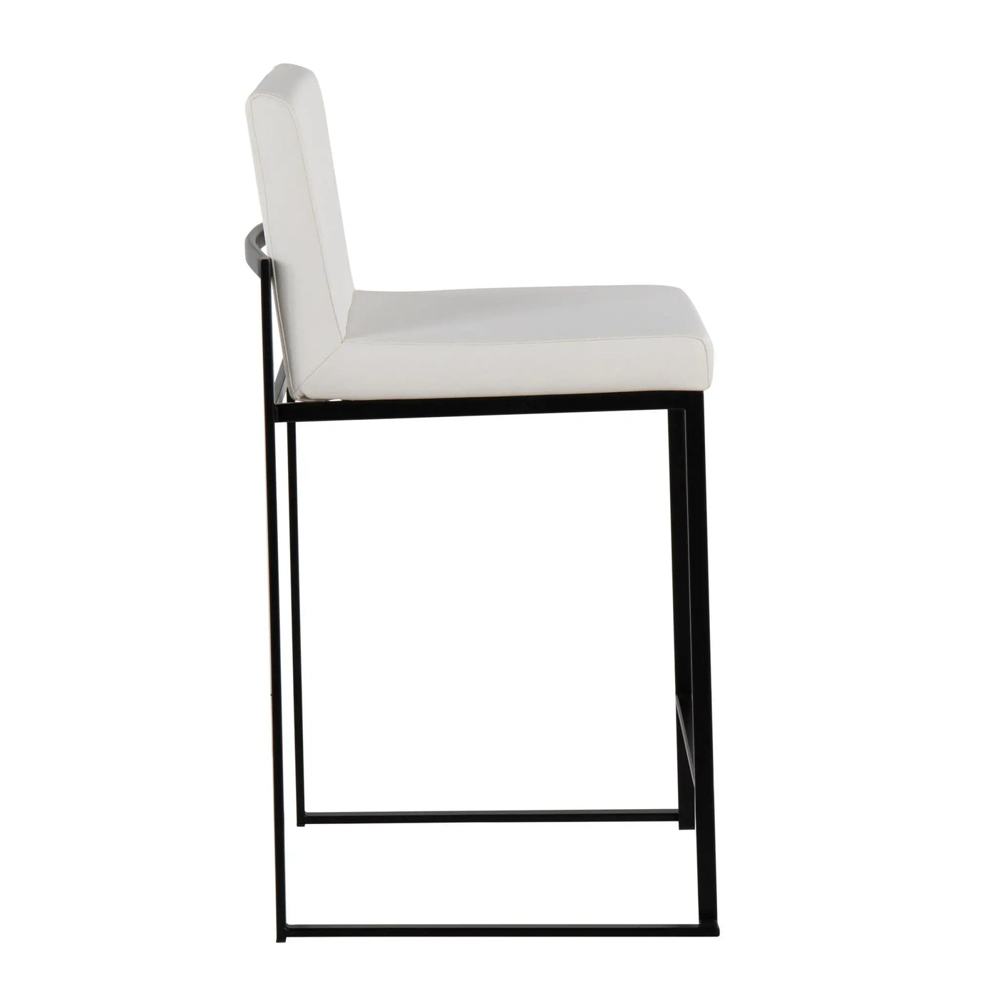 Fuji - Contemporary Modern Elegance, High Back Counter Stool by HouseOfZazla