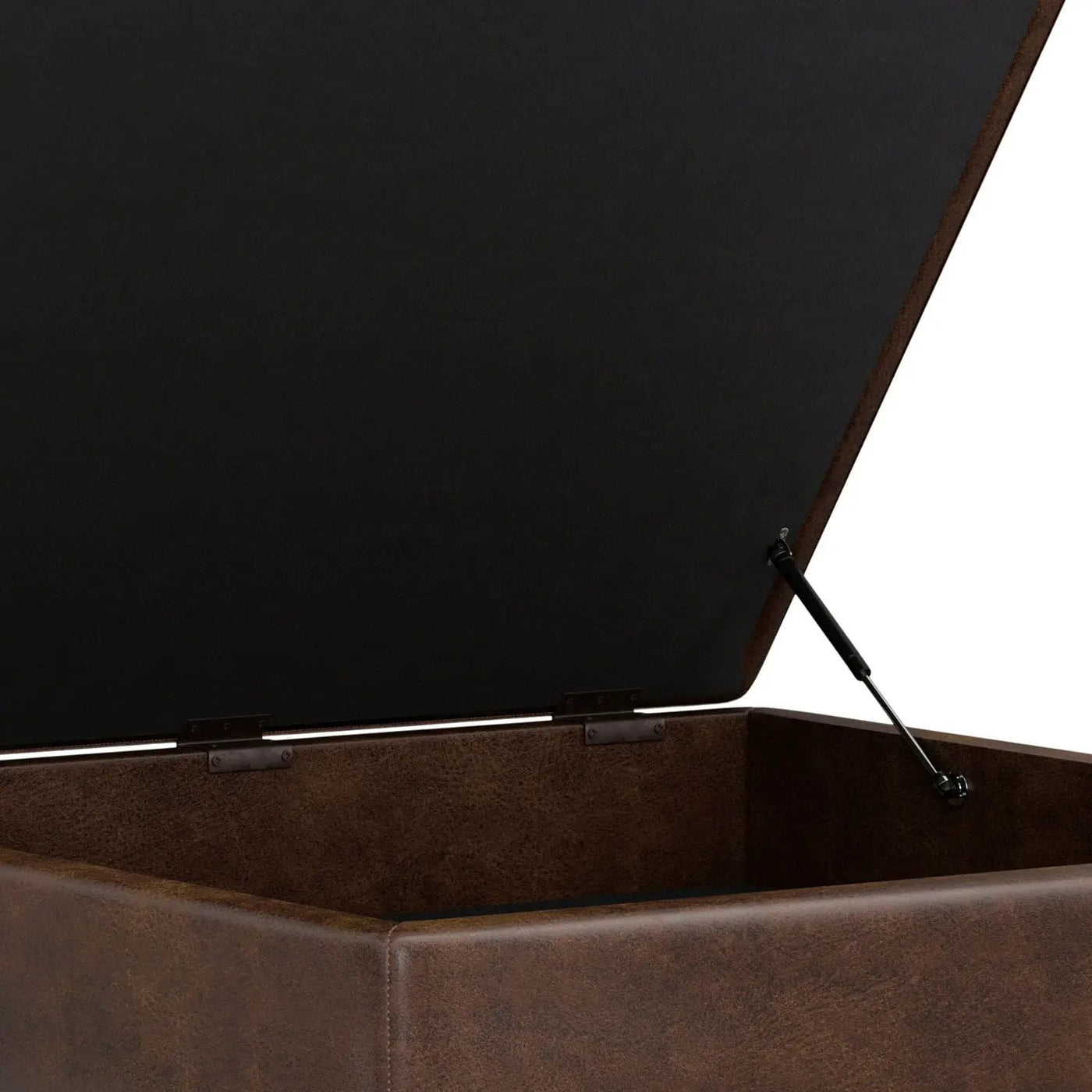 Owen - Multifunctional Square Coffee Table Storage Ottoman by HouseOfZazla