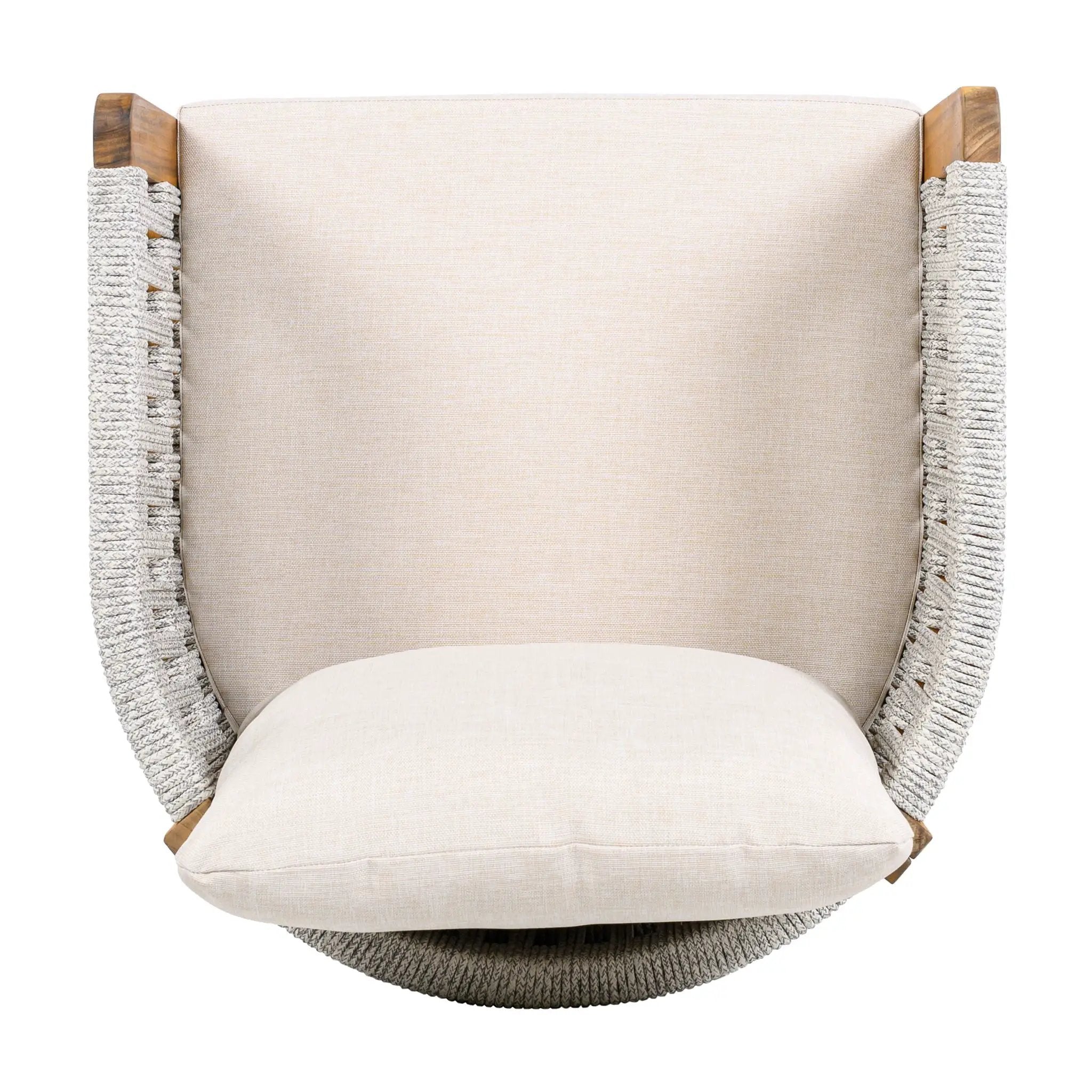 Outdoor Dining Chairs With Mix Rope Handles (Set of 2) by HouseOfZazla