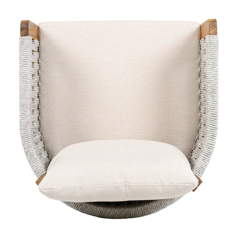 Outdoor Dining Chairs With Mix Rope Handles (Set of 2) by HouseOfZazla