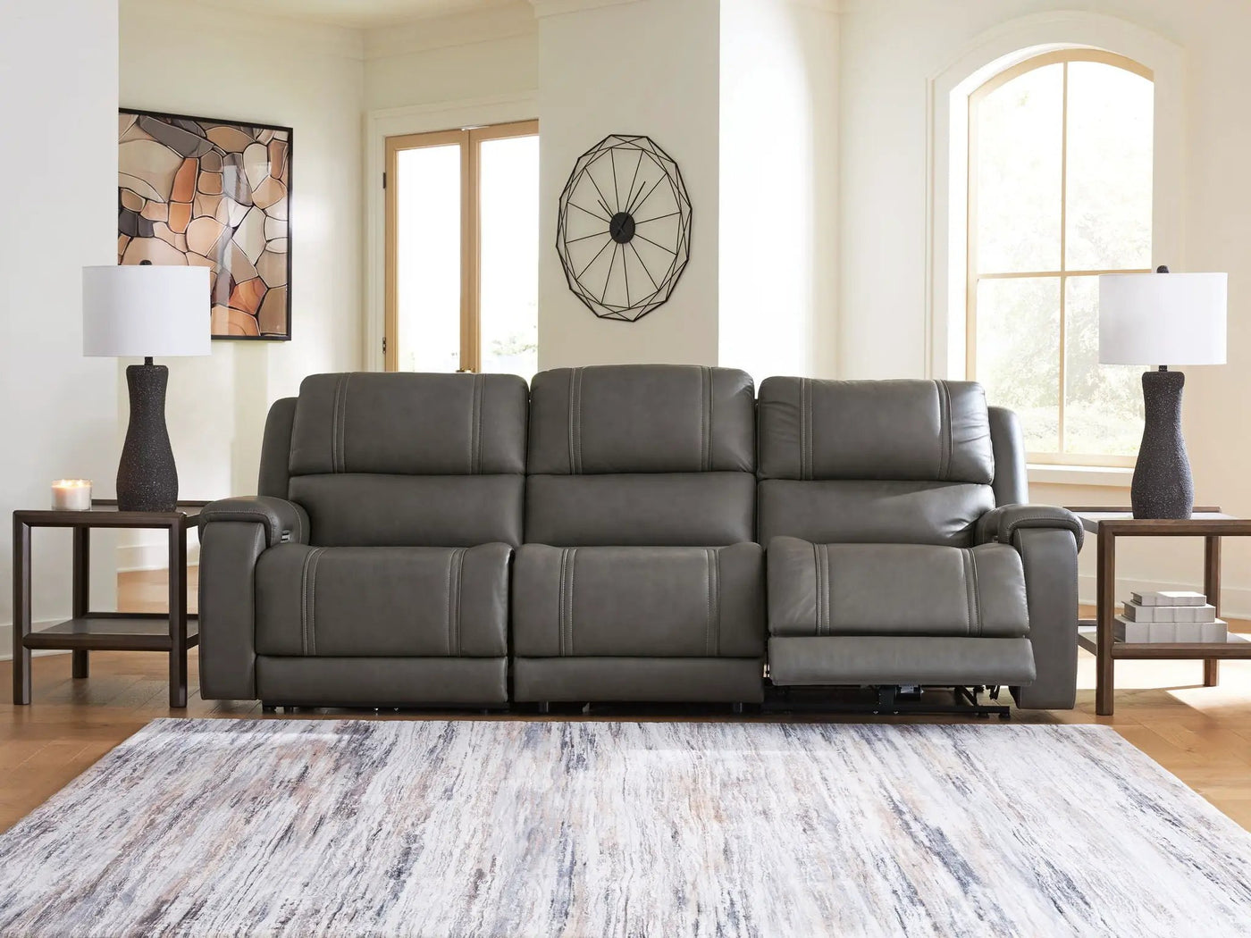 5Z - Pittson - Power Reclining Sectional by Unique Piece Furniture
