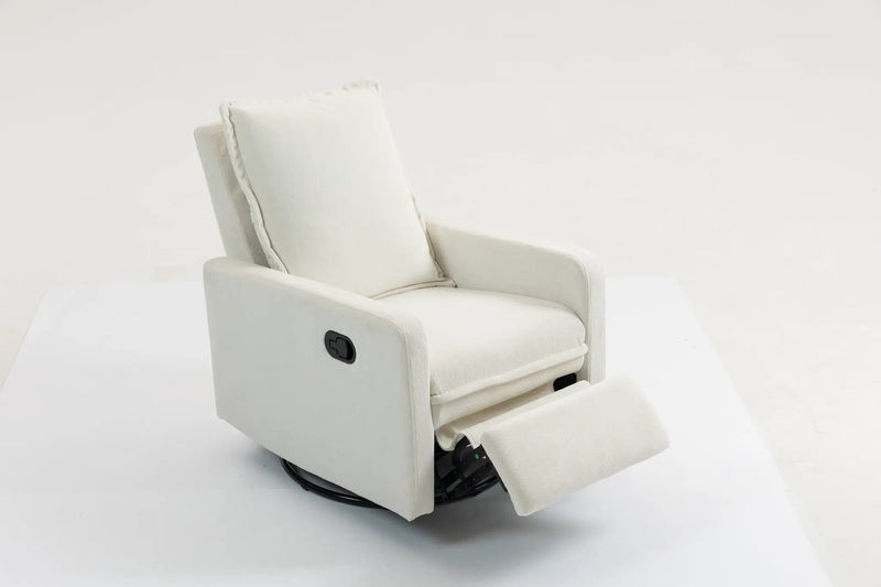 Short Plush Manual Button Armchair Sofa by HouseOfZazla