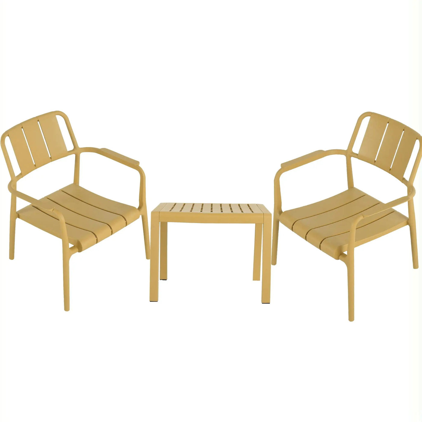 3 Piece Indoor / Outdoor Leisure Table And Chair Set by HouseOfZazla