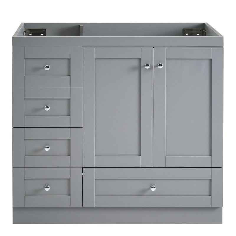 [Cabinet Only] 36" Bathroom Vanity Cabinet by HouseOfZazla