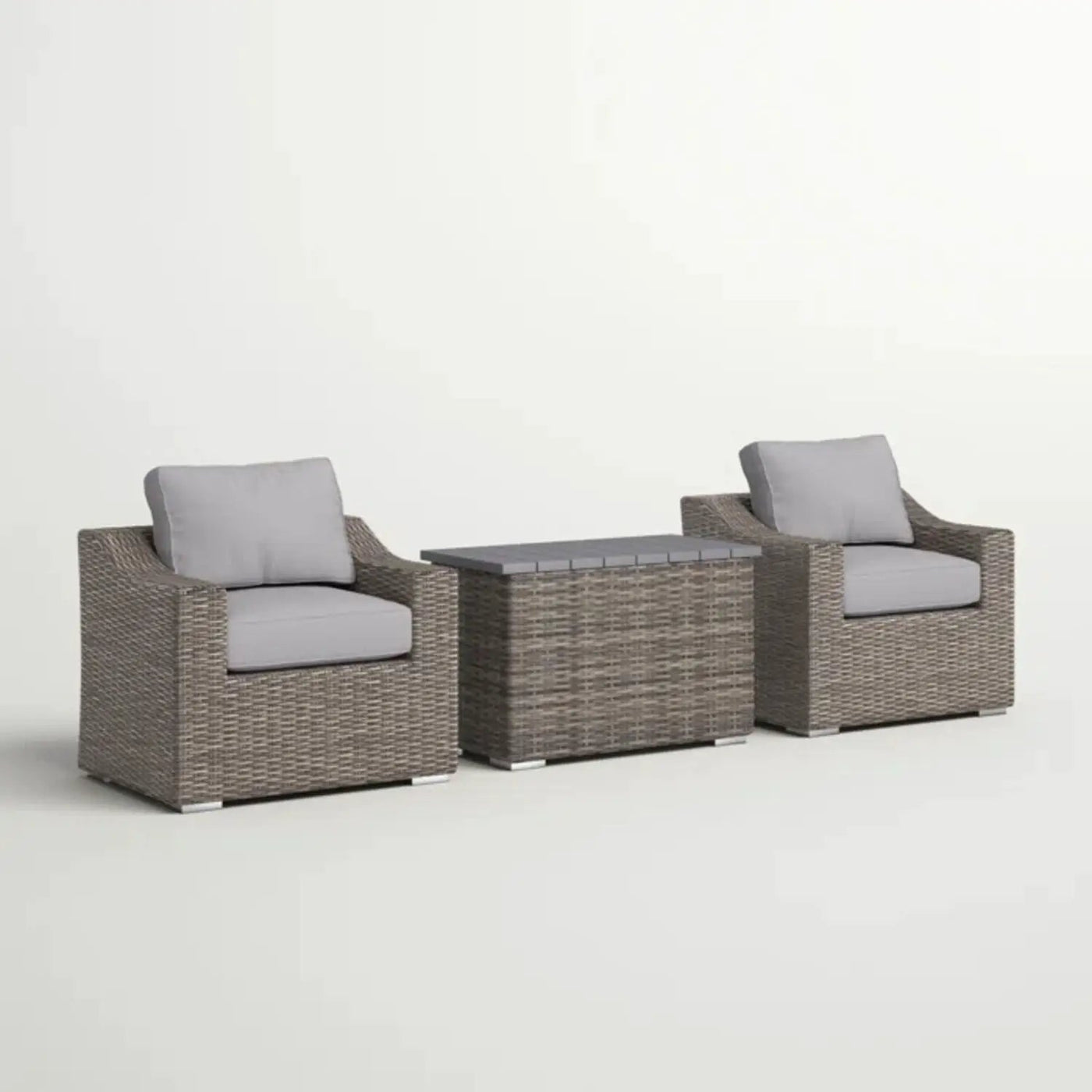 Stylish Sofa Seating Group With Cushions Perfect For Outdoor Gatherings by HouseOfZazla