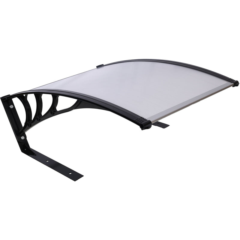 Weather Resistant Polycarbonate Canopy Outdoor Shade Cover For Robotic Lawn Mowers - Black by Unique Piece Furniture