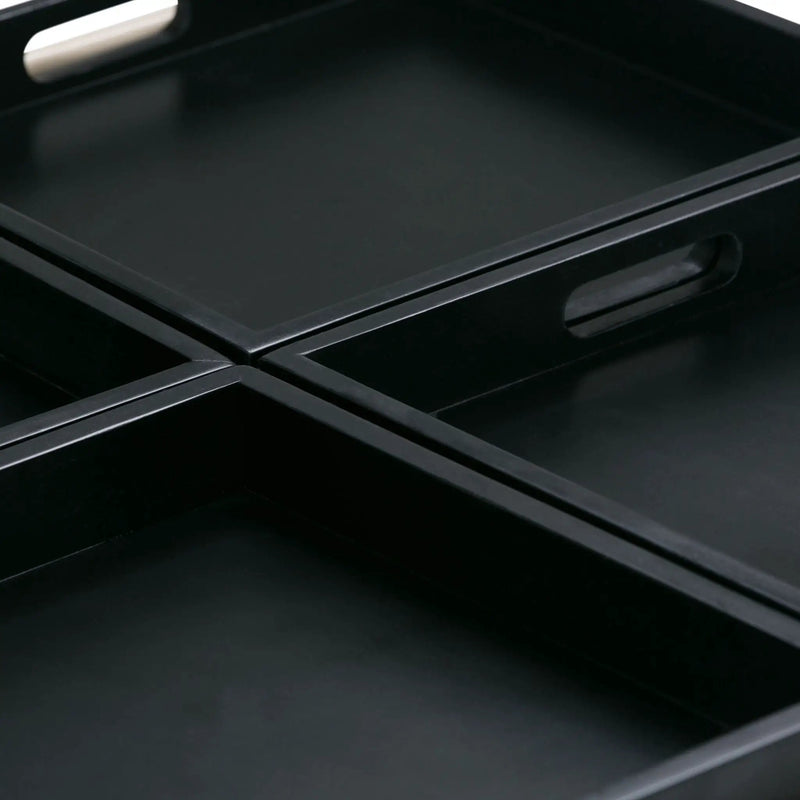 Avalon - Square Coffee Table, Storage Ottoman by Unique Piece Furniture