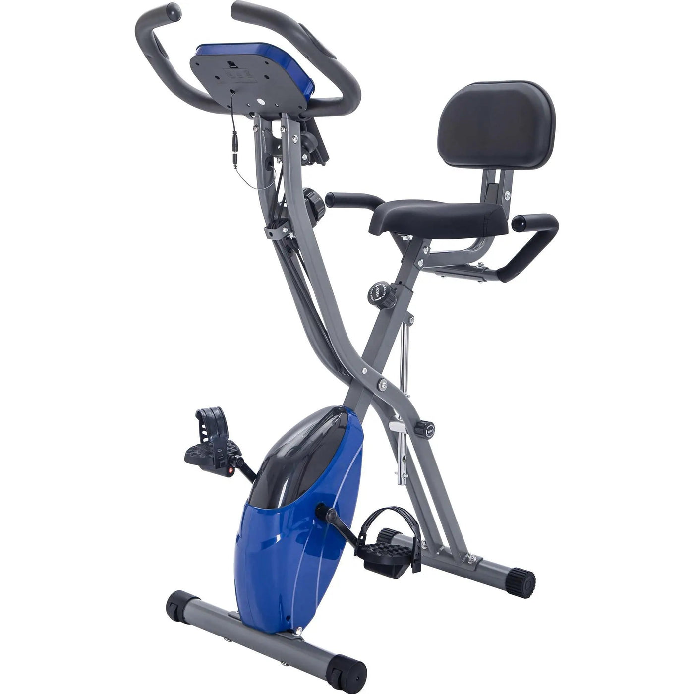 Exercise Bike Folding Stationary Bikes For Home With 16 Level Magnetic Resistance by HouseOfZazla